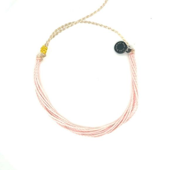 Pura Vida Pink Strand Bracelet - Picture 3 of 4